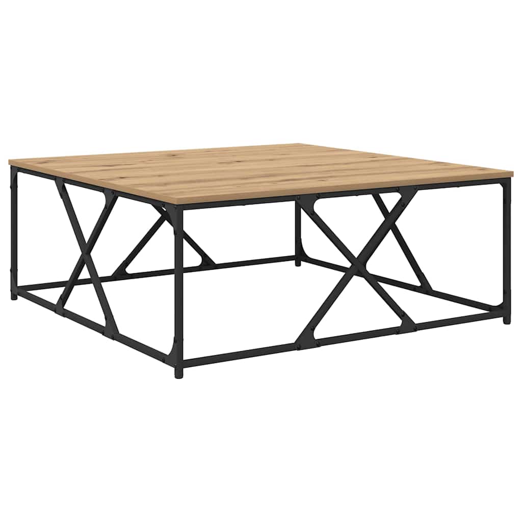Τραπεζάκι σαλονιού Artisan Oak 100 x 100 x 40 cm - Pakobazaar