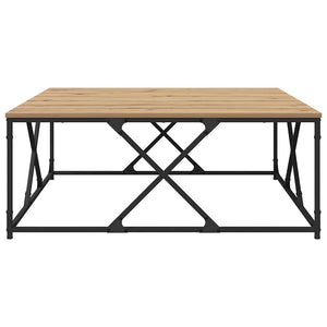 Τραπεζάκι σαλονιού Artisan Oak 100 x 100 x 40 cm - Pakobazaar