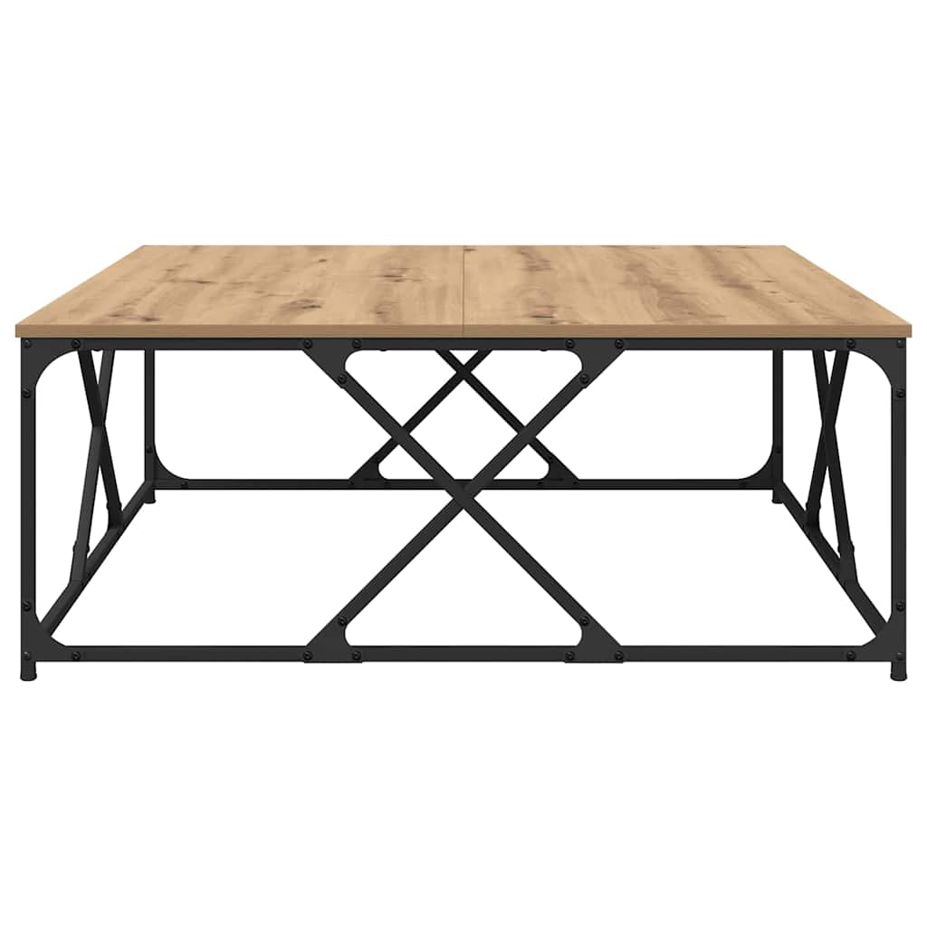 Τραπεζάκι σαλονιού Artisan Oak 100 x 100 x 40 cm - Pakobazaar