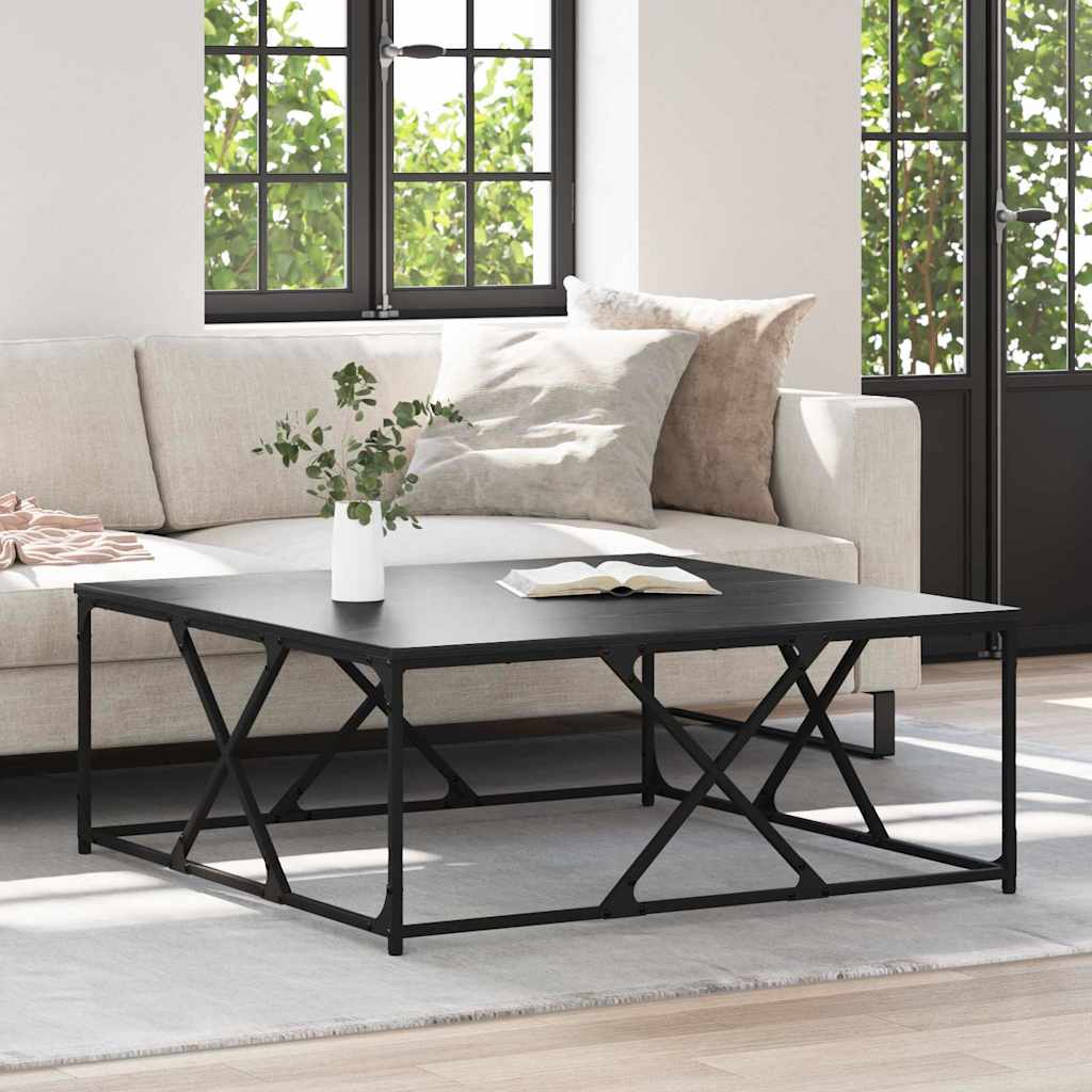Τραπεζάκι σαλονιού Μαύρη Οξυά 100 x 100 x 40 cm - Pakobazaar