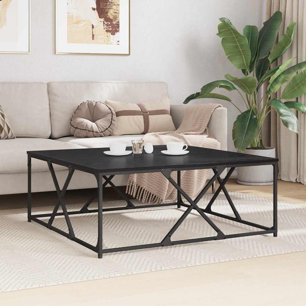 Τραπεζάκι σαλονιού Μαύρη Οξυά 100 x 100 x 40 cm - Pakobazaar