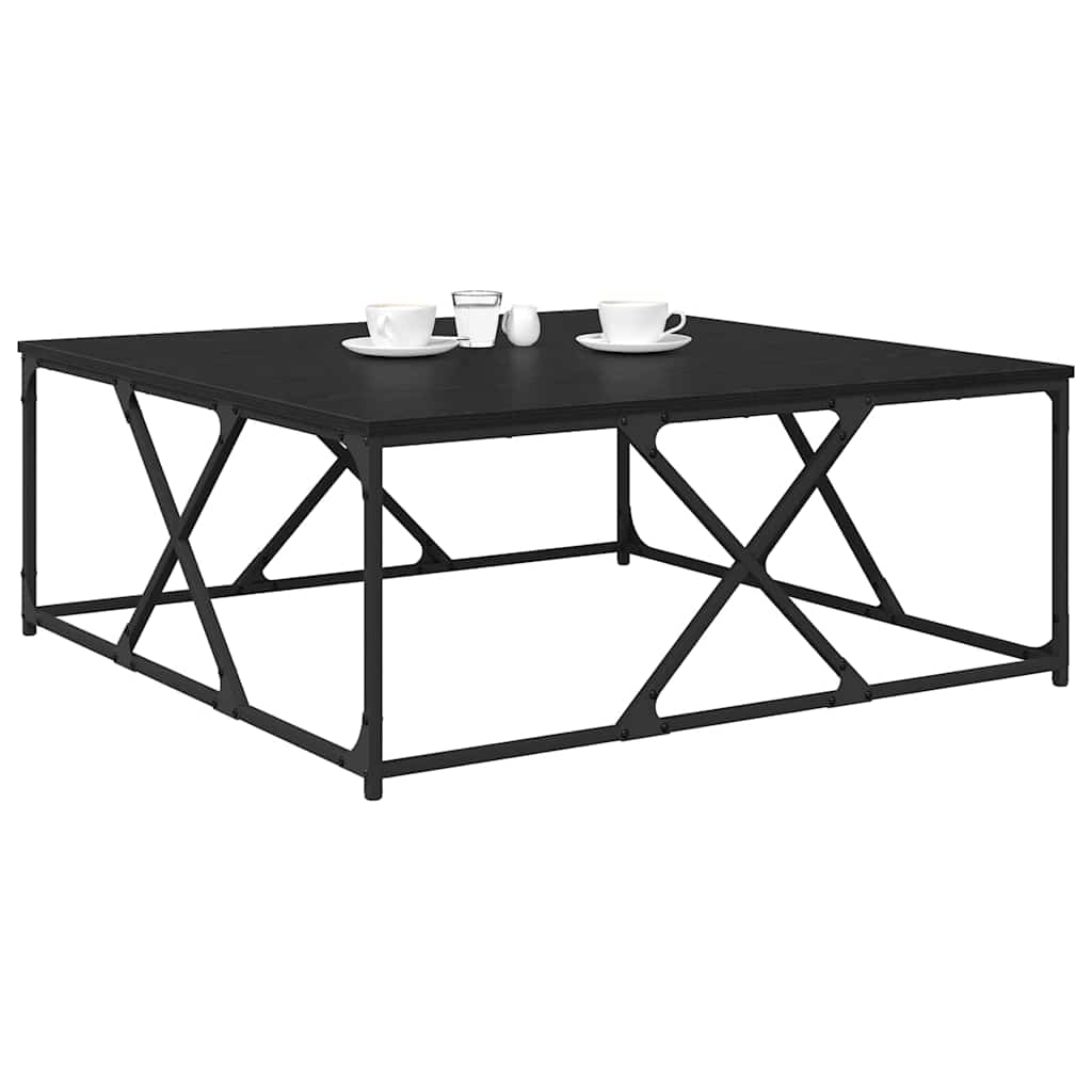 Τραπεζάκι σαλονιού Μαύρη Οξυά 100 x 100 x 40 cm - Pakobazaar