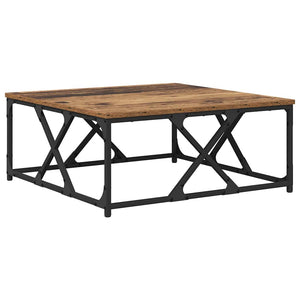 Τραπεζάκι σαλονιού Παλιό Ξύλο 70 x 70 x 30 cm - Pakobazaar