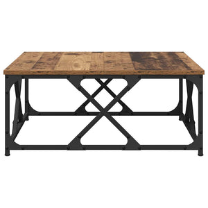 Τραπεζάκι σαλονιού Παλιό Ξύλο 70 x 70 x 30 cm - Pakobazaar