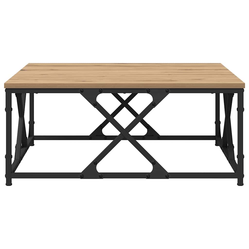 Τραπεζάκι σαλονιού Artisan Oak 70 x 70 x 30 cm - Pakobazaar