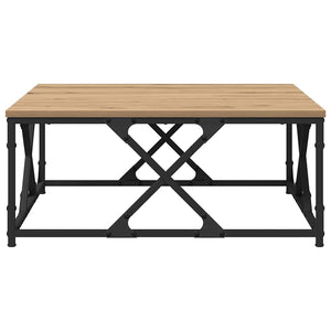 Τραπεζάκι σαλονιού Artisan Oak 70 x 70 x 30 cm - Pakobazaar