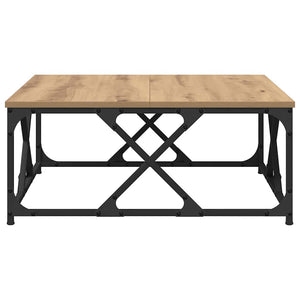 Τραπεζάκι σαλονιού Artisan Oak 70 x 70 x 30 cm - Pakobazaar