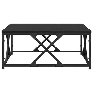 Τραπεζάκι σαλονιού Μαύρη Οξυά 70 x 70 x 30 cm