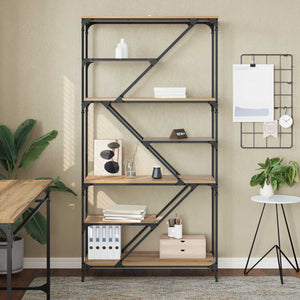Ράφι Βιβλίων Artisan Oak 91 x 36 x 176 εκ Επεξεργασμένο ξύλο - Pakobazaar
