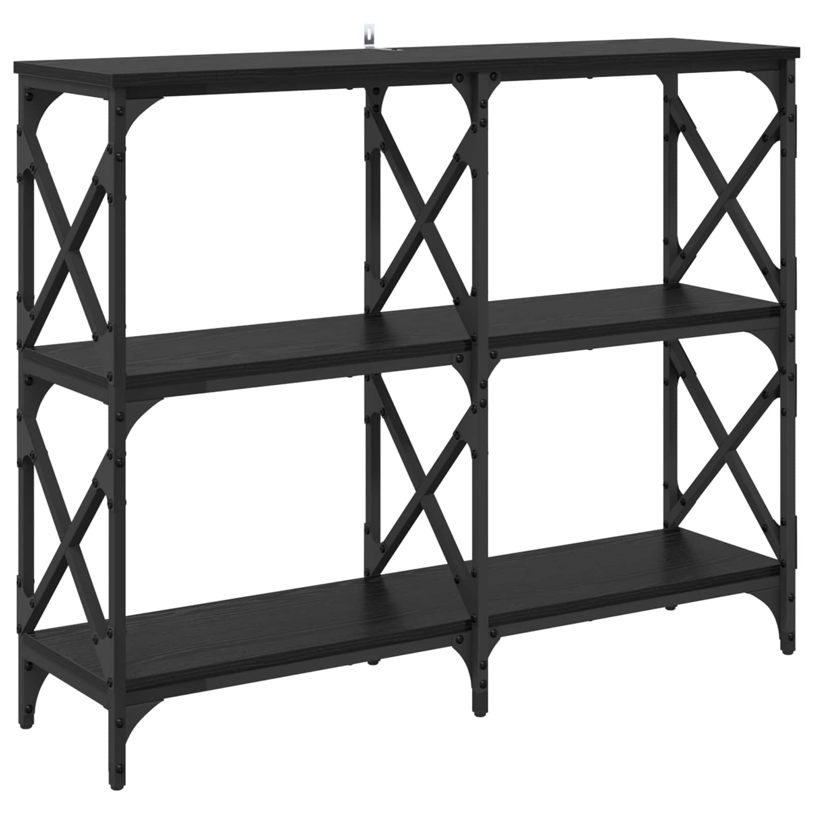 Τραπέζι κονσόλας Μαύρη Οξυά 100 x 28 x 80,5 εκ. - Pakobazaar