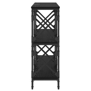 Τραπέζι κονσόλας Μαύρη Οξυά 100 x 28 x 80,5 εκ. - Pakobazaar