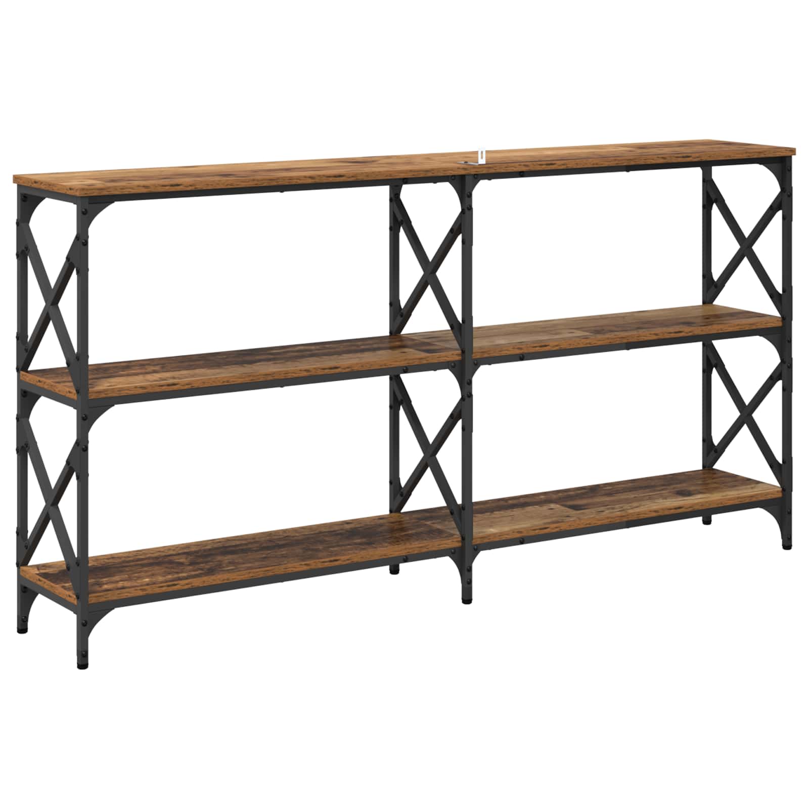 Τραπέζι κονσόλας Παλιό ξύλο 156 x 28 x 80,5 εκ. - Pakobazaar