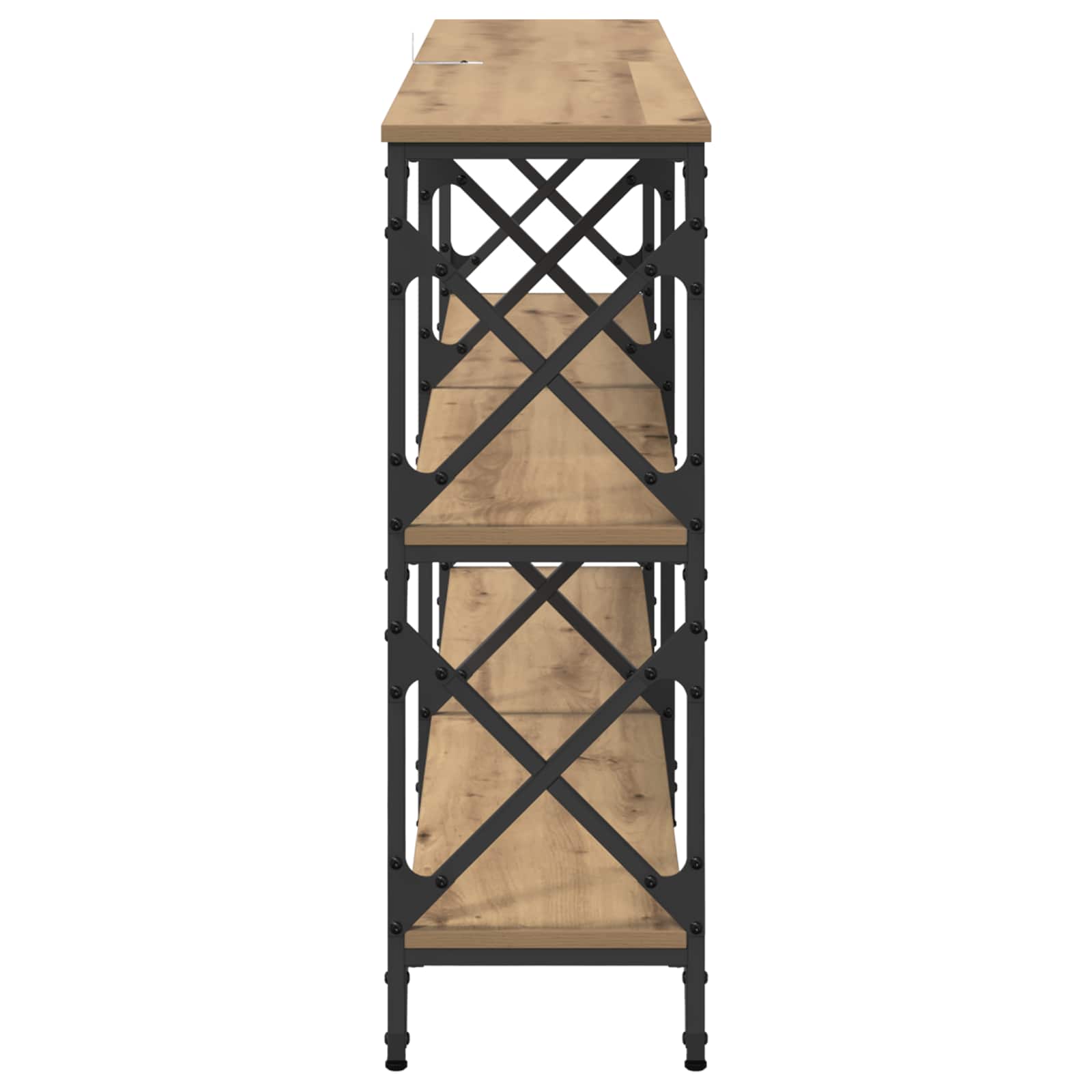 Τραπέζι κονσόλας Artisan Oak 156 x 28 x 80,5 εκ. - Pakobazaar