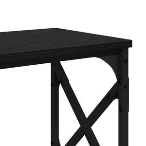 Τραπέζι κονσόλας Μαύρη Οξυά 156 x 28 x 80,5 εκ. - Pakobazaar