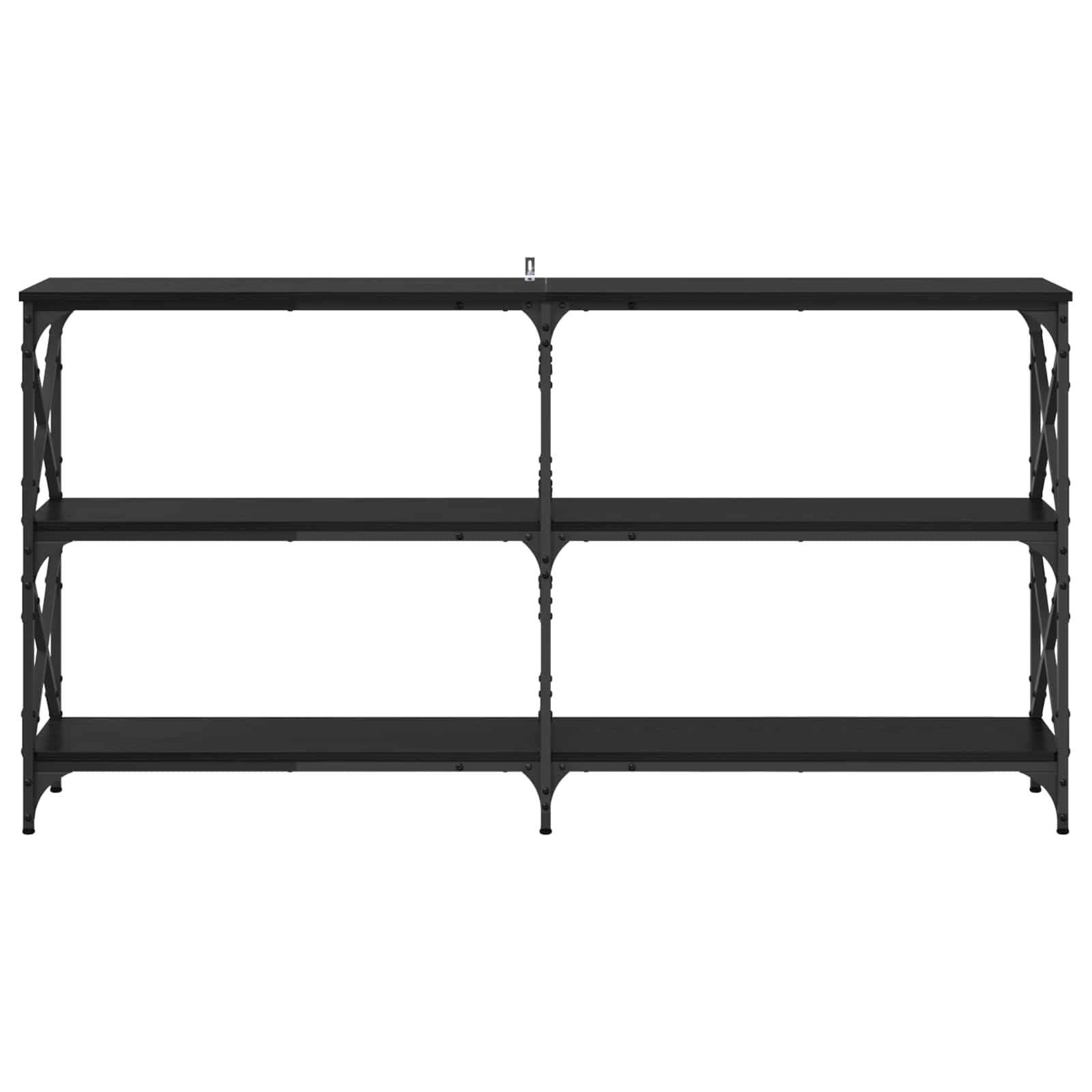 Τραπέζι κονσόλας Μαύρη Οξυά 156 x 28 x 80,5 εκ. - Pakobazaar