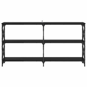 Τραπέζι κονσόλας Μαύρη Οξυά 156 x 28 x 80,5 εκ. - Pakobazaar