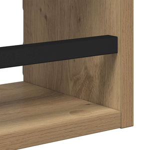 Σετ ραφιών τοίχου με ράφι 3 pcs Artisan Oak 40x16x14εκ. - Pakobazaar