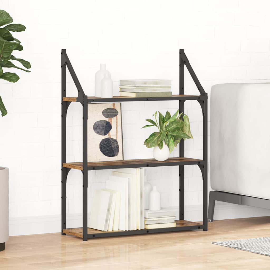 Ράφι Τοίχου Παλιό Ξύλο 60 x 21 x 78,5 cm Επεξεργασμένο ξύλο - Pakobazaar