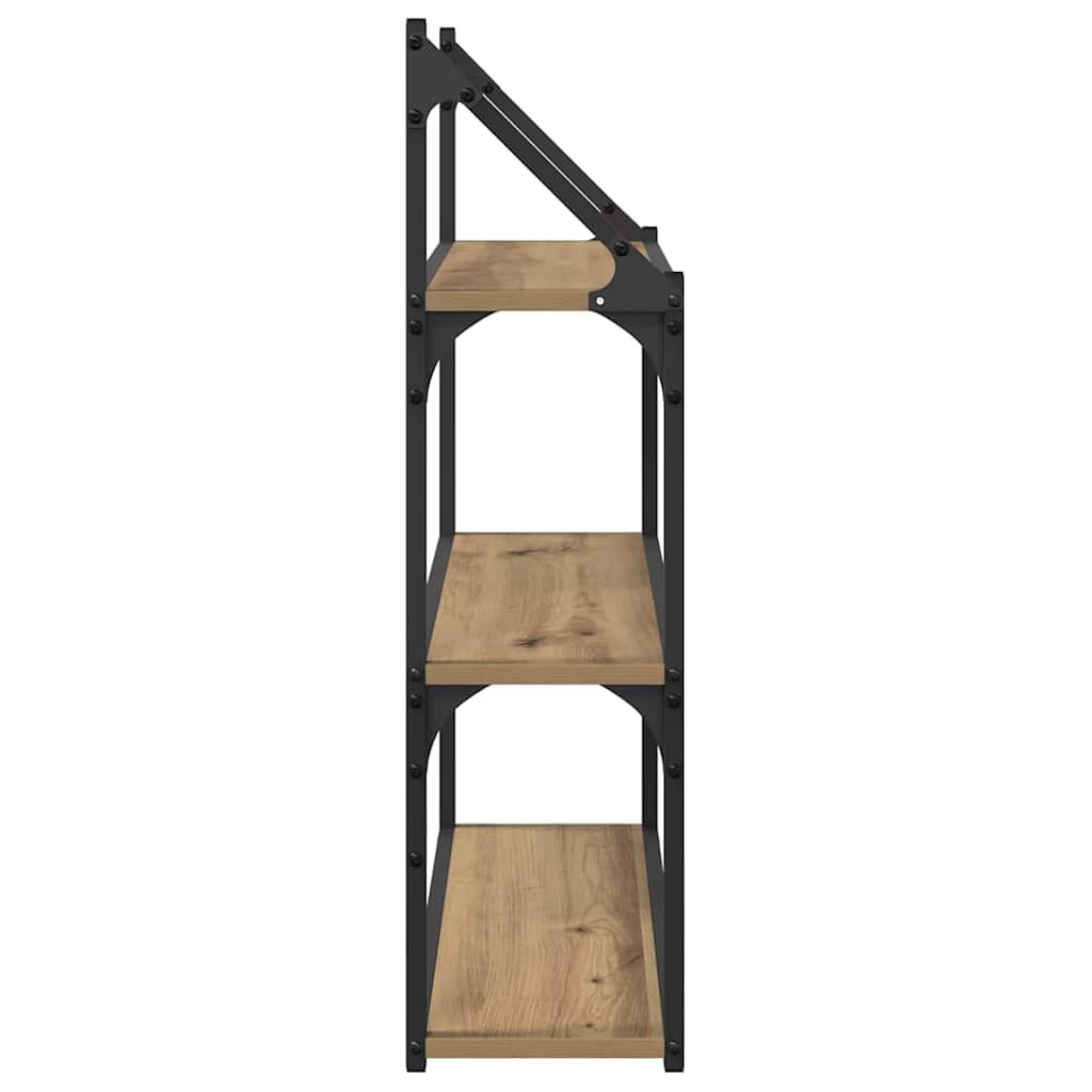 Ράφι Τοίχου Artisan Oak 60 x 21 x 78,5 cm Επεξεργασμένο ξύλο - Pakobazaar