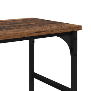 Τραπέζι κονσόλας με ράφι Παλιό ξύλο 150 x 29 x 76,5 εκ - Pakobazaar