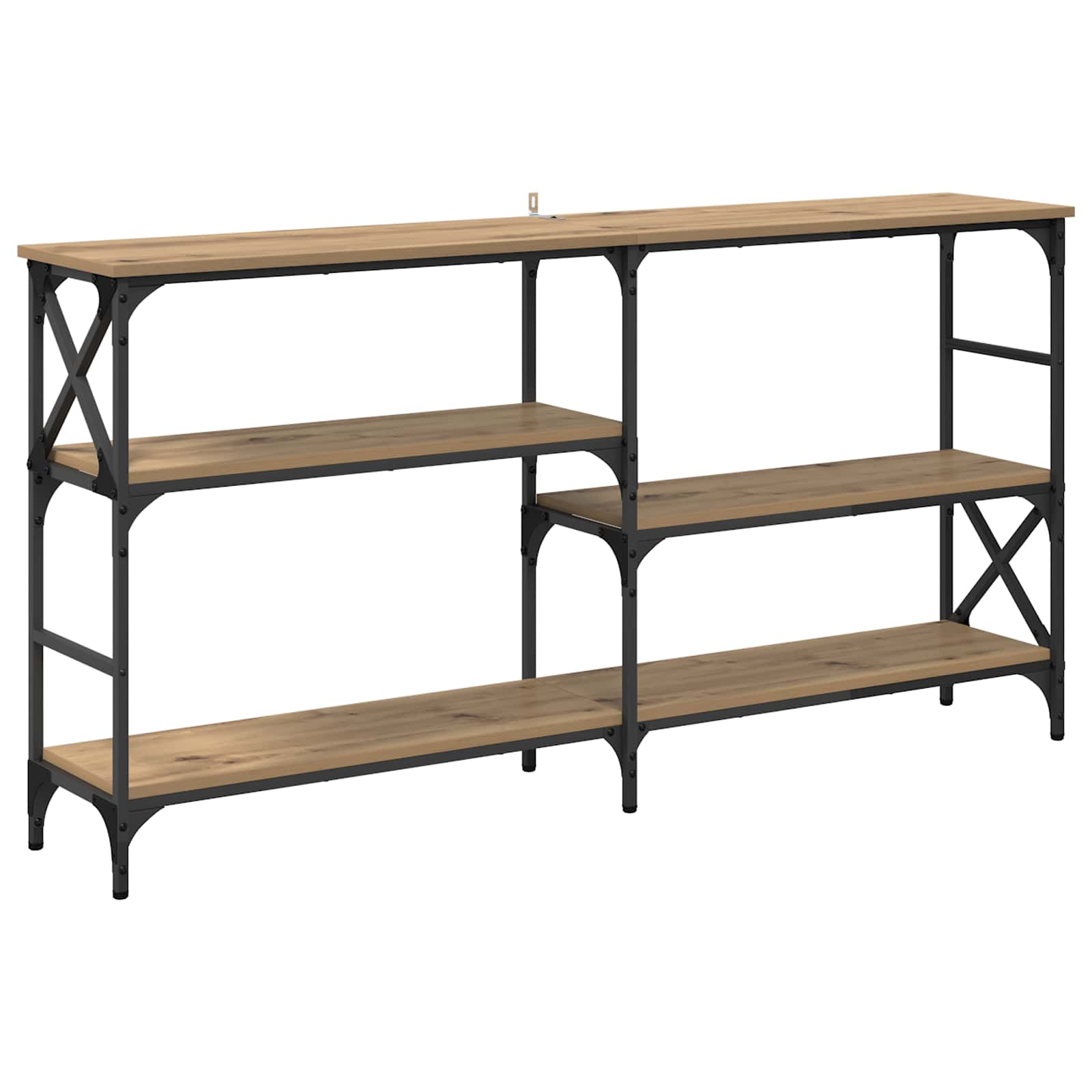 Τραπέζι κονσόλας με ράφι Artisan Oak 150 x 29 x 76,5 εκ - Pakobazaar