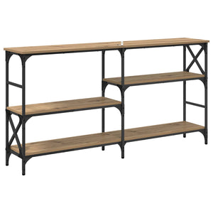 Τραπέζι κονσόλας με ράφι Artisan Oak 150 x 29 x 76,5 εκ - Pakobazaar