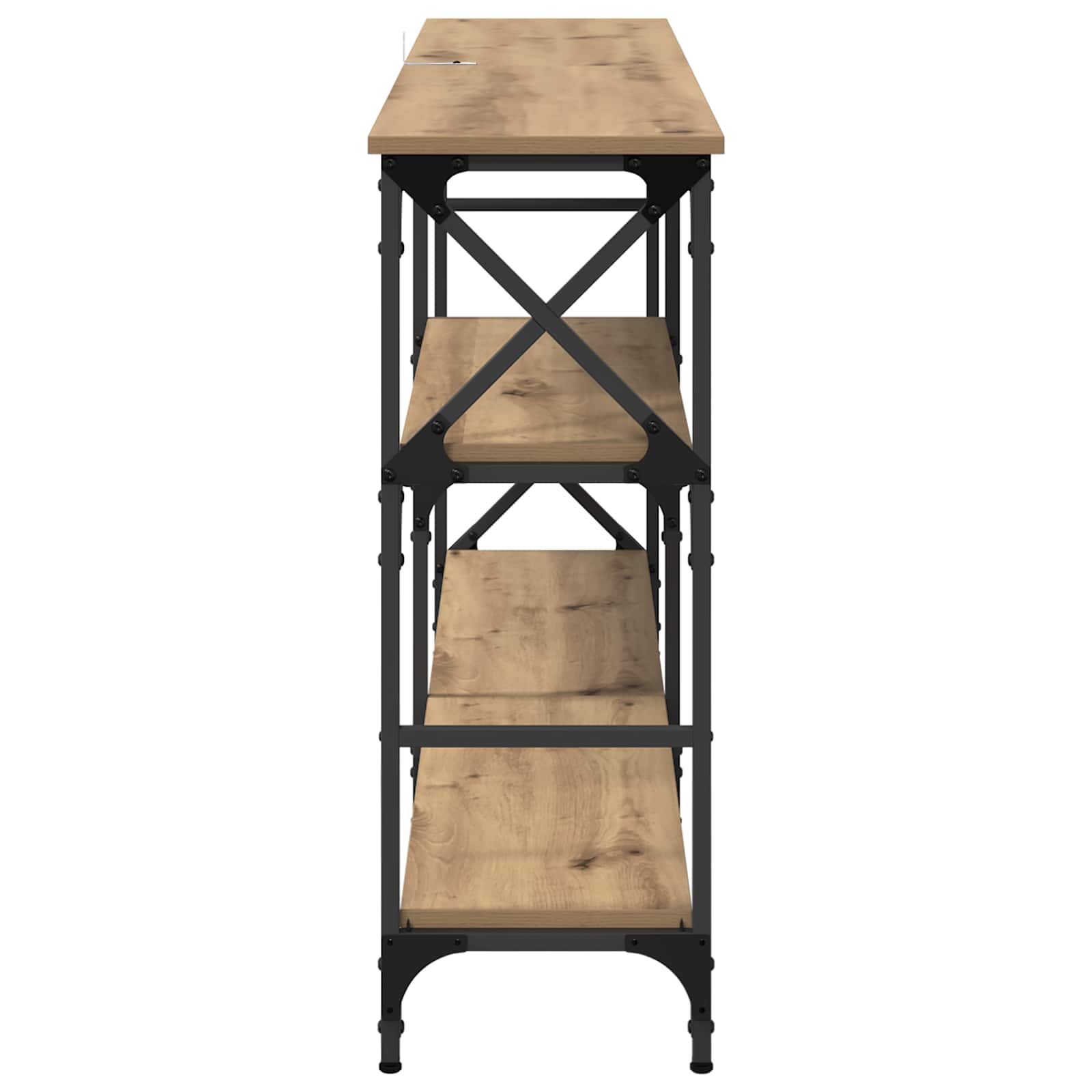 Τραπέζι κονσόλας με ράφι Artisan Oak 150 x 29 x 76,5 εκ - Pakobazaar