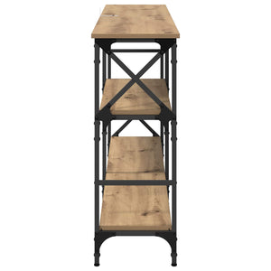 Τραπέζι κονσόλας με ράφι Artisan Oak 150 x 29 x 76,5 εκ - Pakobazaar
