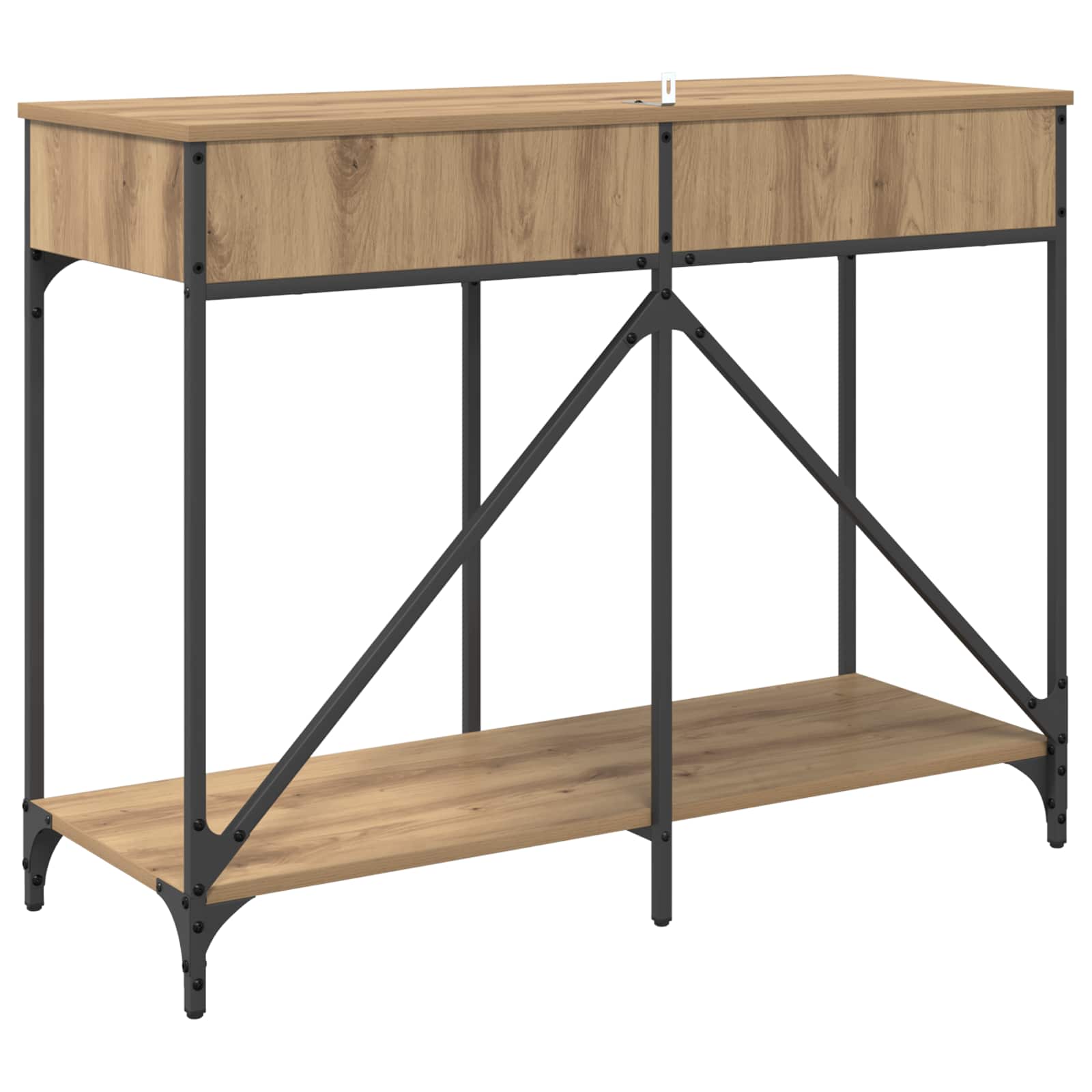 Τραπέζι κονσόλας με συρτάρι Artisan Oak 100 x 39 x 78,5 εκ - Pakobazaar
