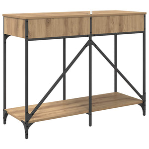 Τραπέζι κονσόλας με συρτάρι Artisan Oak 100 x 39 x 78,5 εκ - Pakobazaar