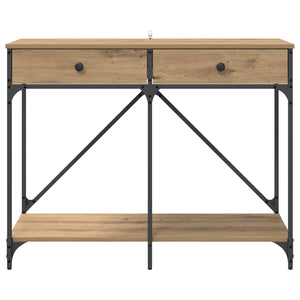 Τραπέζι κονσόλας με συρτάρι Artisan Oak 100 x 39 x 78,5 εκ - Pakobazaar
