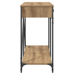 Τραπέζι κονσόλας με συρτάρι Artisan Oak 100 x 39 x 78,5 εκ - Pakobazaar