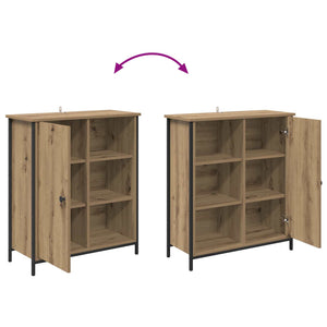 Πλαϊνό γραφείο Artisan Oak 70 x 30 x 80 εκ. Επεξεργασμένο ξύλο - Pakobazaar