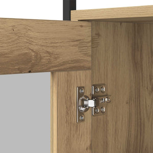 Πλαϊνό γραφείο Artisan Oak 100 x 35 x 80 εκ. Επεξεργασμένο ξύλο - Pakobazaar