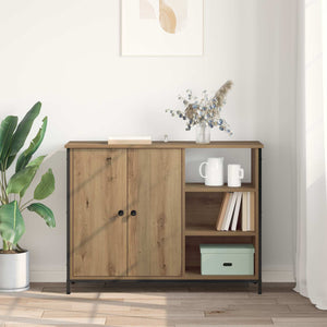 Πλαϊνό γραφείο Artisan Oak 100 x 33 x 75 εκ Επεξεργασμένο ξύλο - Pakobazaar