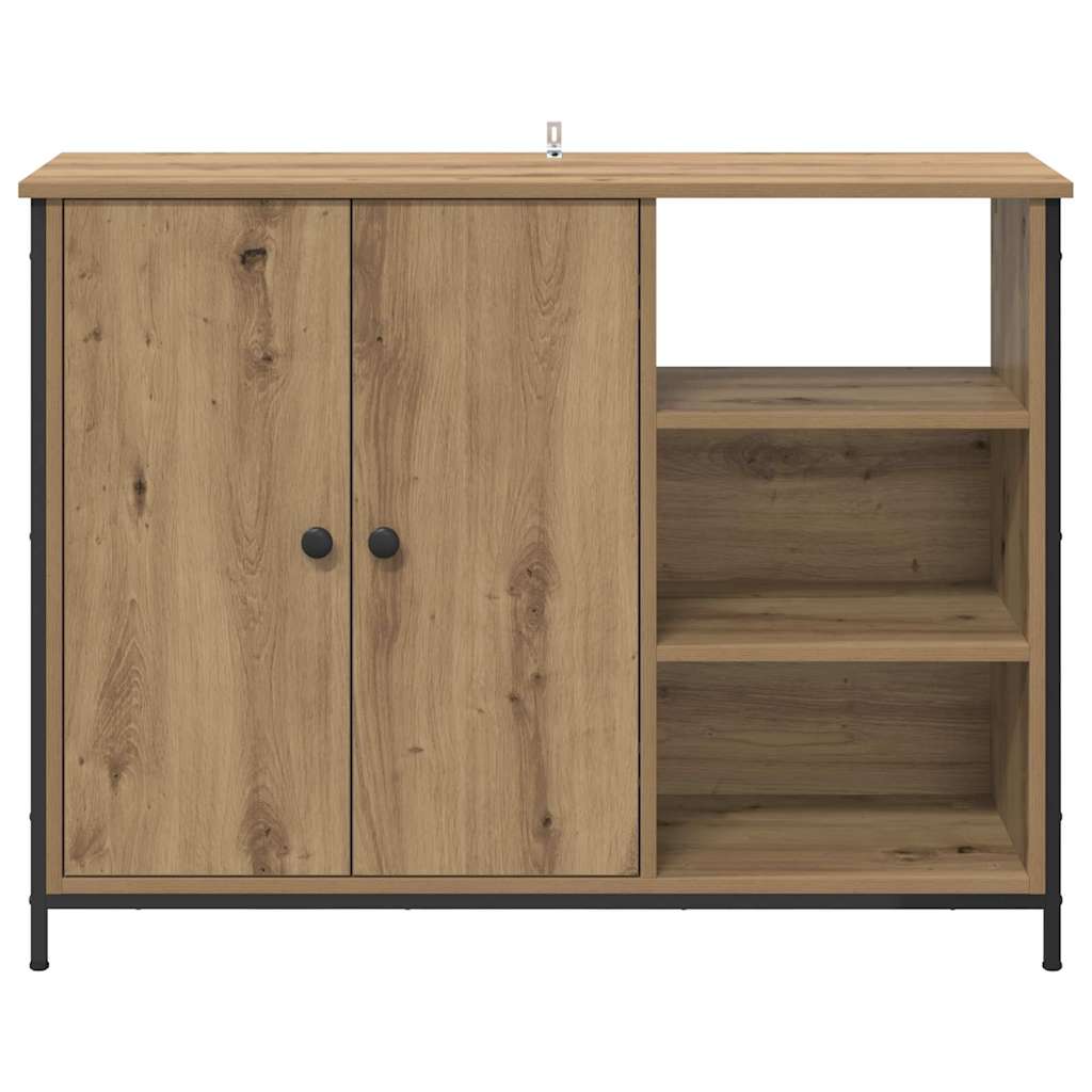 Πλαϊνό γραφείο Artisan Oak 100 x 33 x 75 εκ Επεξεργασμένο ξύλο - Pakobazaar