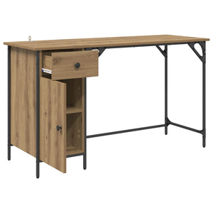 Γραφείο Υπολογιστή με συρτάρι Artisan Oak 131 x 48 x 75 εκ. - Pakobazaar