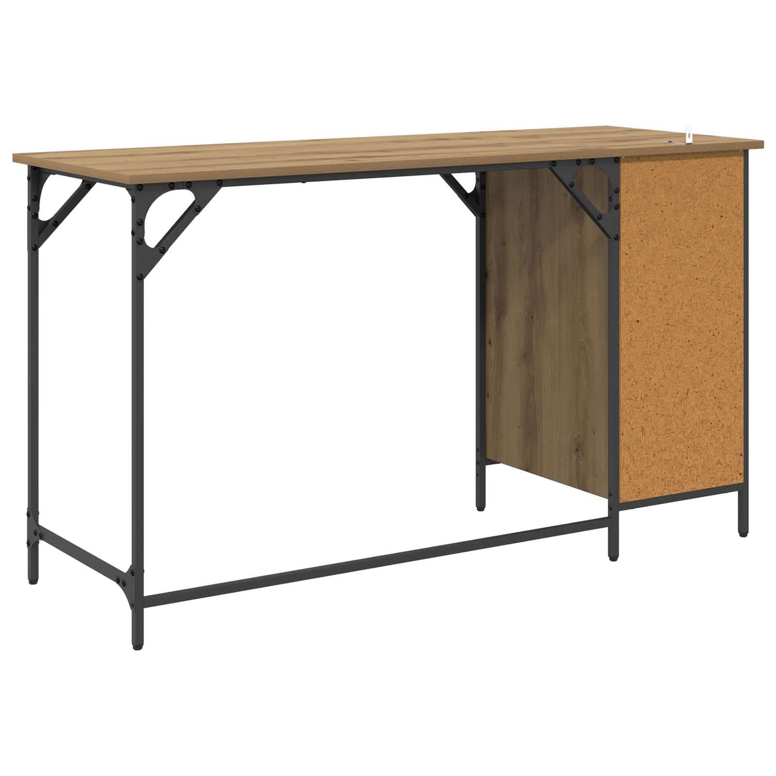 Γραφείο Υπολογιστή με συρτάρι Artisan Oak 131 x 48 x 75 εκ. - Pakobazaar