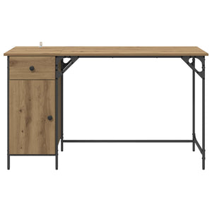 Γραφείο Υπολογιστή με συρτάρι Artisan Oak 131 x 48 x 75 εκ. - Pakobazaar