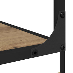 Βιβλιοθήκη artisan δρυς 81 x 36 x 176 εκ Επεξεργασμένο ξύλο - Pakobazaar