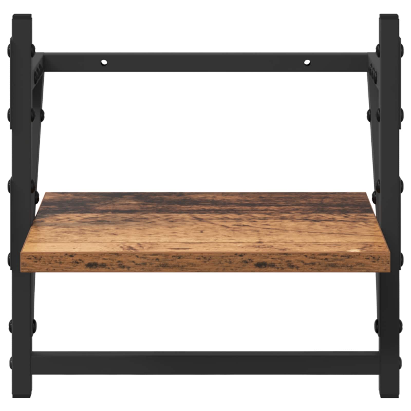 Σετ ραφιών τοίχου με ράφι 6 pcs Παλιό Ξύλο 100 x 25 x 30 cm - Pakobazaar
