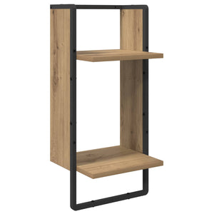 Σετ ραφιών τοίχου με ράφι 4 pcs Artisan Oak 65 x 25 x 30 cm - Pakobazaar
