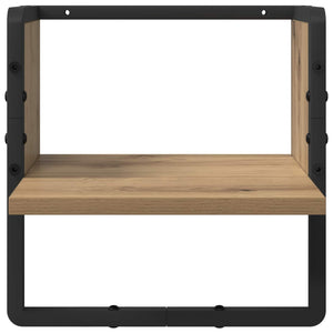 Σετ ραφιών τοίχου με ράφι 4 pcs Artisan Oak 65 x 25 x 30 cm - Pakobazaar