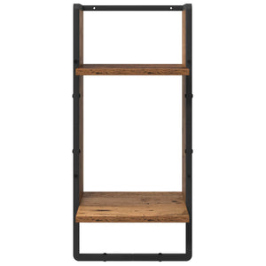 Σετ ραφιών τοίχου 6 τμχ. Παλιό Ξύλο 100 x 25 x 30 cm