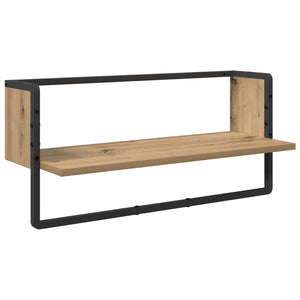 Σετ ραφιών τοίχου με ράφι 6 pcs Artisan Oak 100 x 25 x 30 cm - Pakobazaar