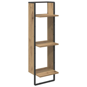 Σετ ραφιών τοίχου με ράφι 6 pcs Artisan Oak 100 x 25 x 30 cm - Pakobazaar