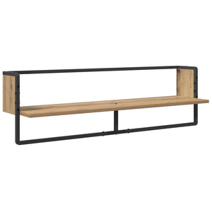 Σετ ραφιών τοίχου με ράφι 6 pcs Artisan Oak 100 x 25 x 30 cm - Pakobazaar
