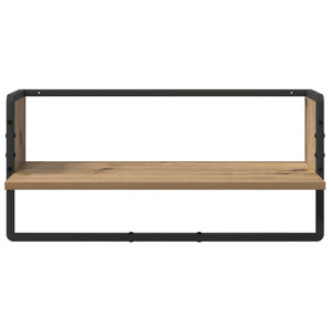 Σετ ραφιών τοίχου με ράφι 6 pcs Artisan Oak 100 x 25 x 30 cm - Pakobazaar