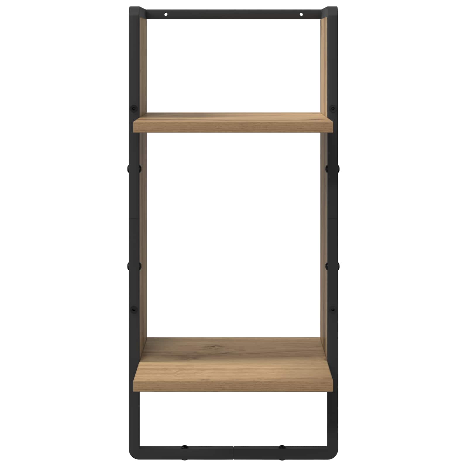 Σετ ραφιών τοίχου με ράφι 6 pcs Artisan Oak 100 x 25 x 30 cm - Pakobazaar