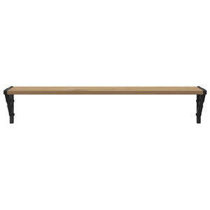Ράφια Τοίχου με ράφι 2 pcs Artisan Oak 80 x 15 x 15,5 cm - Pakobazaar